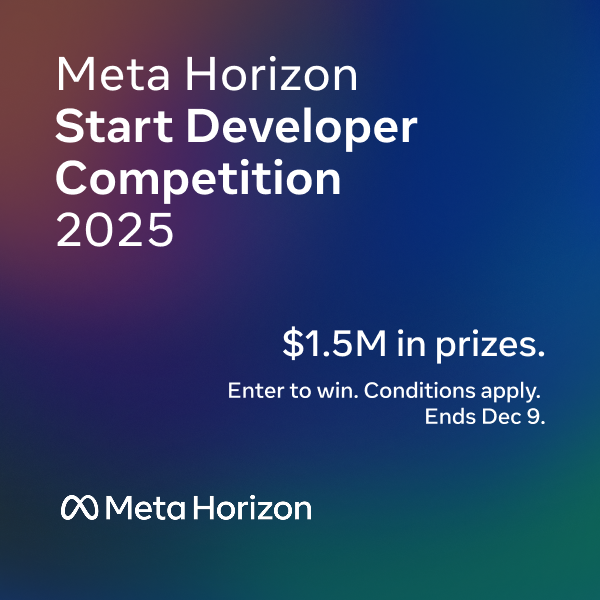 Meta Horizon Start Developer Competition artwork